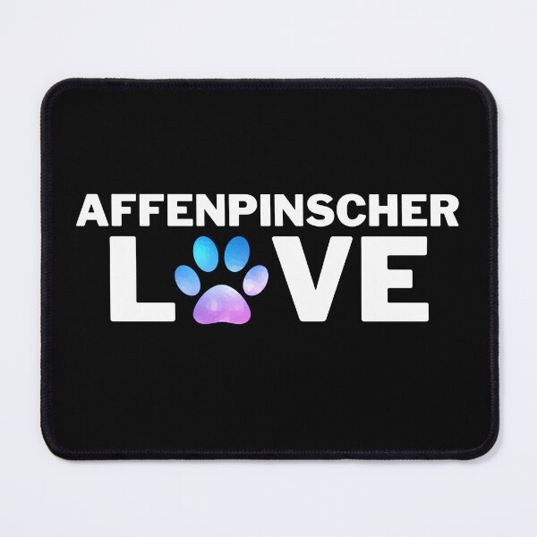 Item preview, Affenpinscher Dog Love Art designed and sold by TheWildFlix.