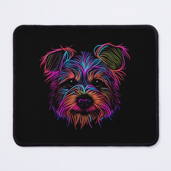 Item preview, Yorkiepoo Dog Colorful Paint Splash designed and sold by rafaeltto.