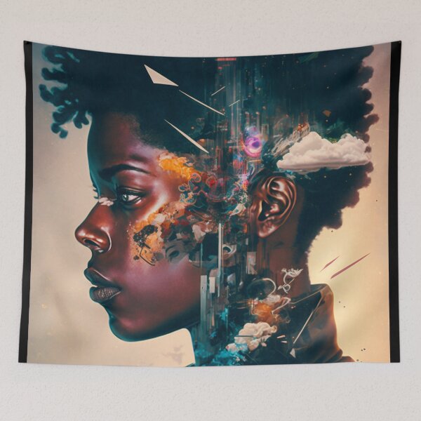 Item preview, Afrocentric Art designed and sold by MidJourneymen.