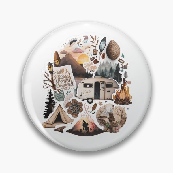 Item preview, hiking keeps camping memories designed and sold by AristoDesigner.