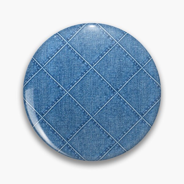 Item preview, Jeans patchwork fashion background. Denim blue grunge textured seamless pattern designed and sold by olgersart.