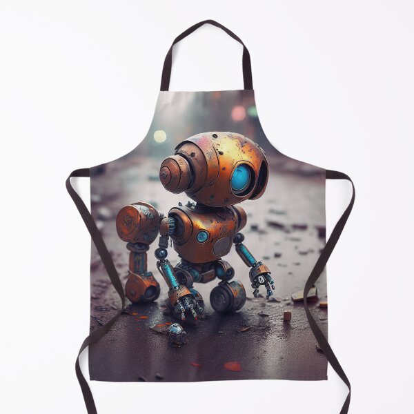 Aperçu de l'œuvre Petit Robot Mignon et Abandonner - Cute - Digital art créée et vendue par Excelsior--.
