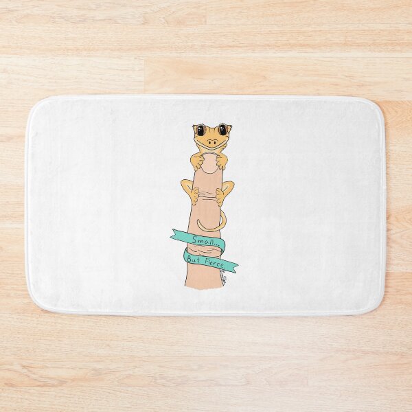 Item preview, Small But Fierce Crested Gecko - White designed and sold by EcoElsa.