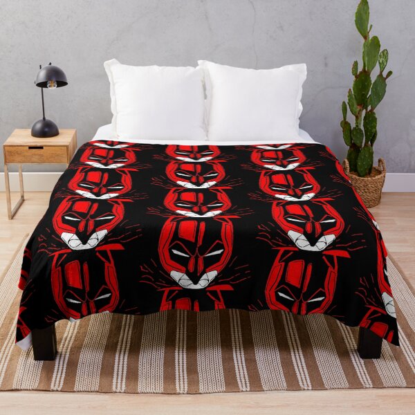 Item preview, Masked Superhero Graphic Art (red and black) designed and sold by DMcK Designs.