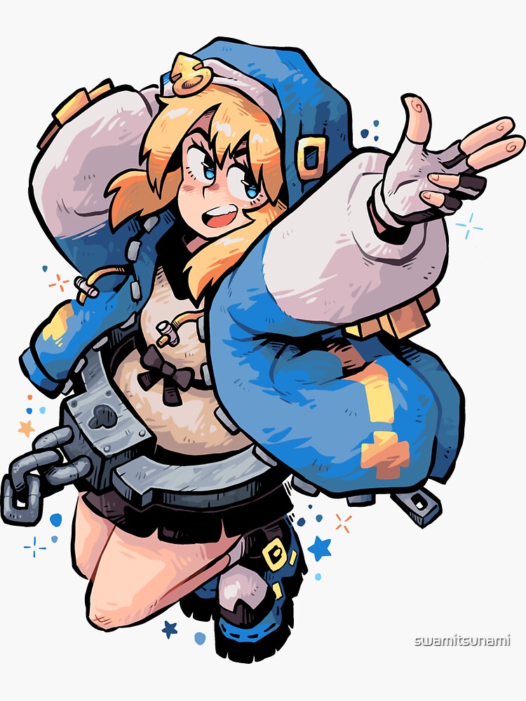 Bridget Guilty Gear Sticker - Bridget Guilty gear - Discover