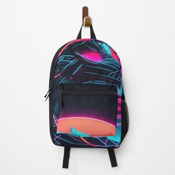 Item preview, Synthwave Howl: Roaming in the Neon Wilderness designed and sold by Mullet Monkey.