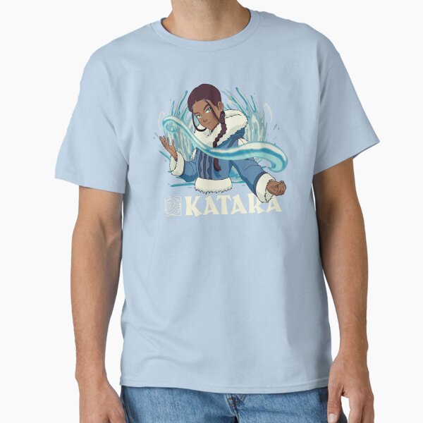 Vista previa del artículo con la obra «Avatar: The Last Airbender Retrato en color de Katara de la maestra agua», diseñado y vendido por FifthSun.