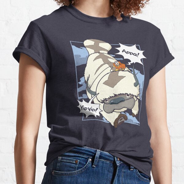 Avatar: The Last Airbender Appa Flight Yip Yip! Classic T-Shirt