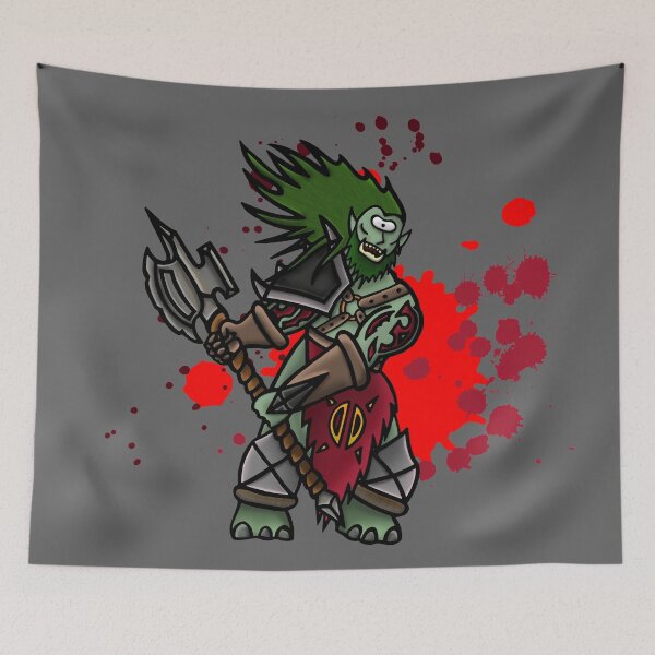 Item preview, Orc Axe Warrior designed and sold by ImportAutumn.