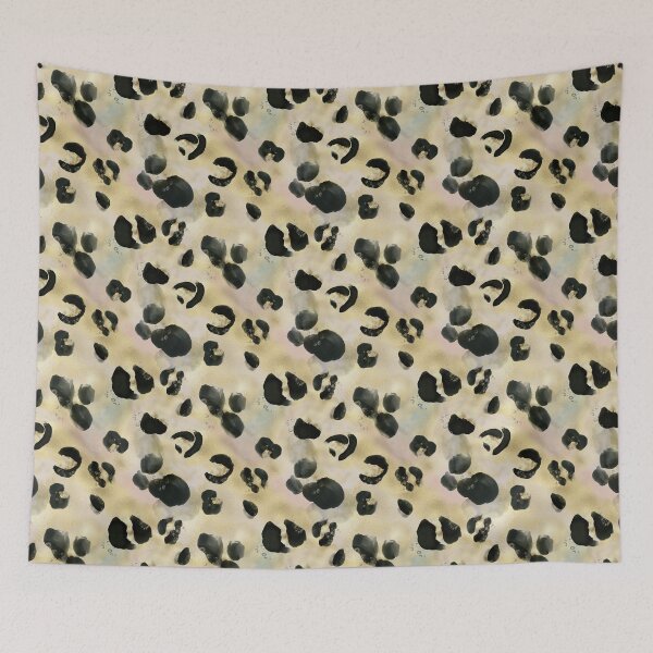 Item preview, Cheetah Animal Print Black, Gold  designed and sold by ChicoryJunction.