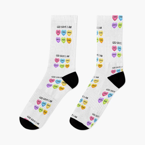 Item preview, God Says I Am Loved, Strong, Enough, Unique, Chosen designed and sold by InnaPo ⭐⭐⭐⭐⭐.