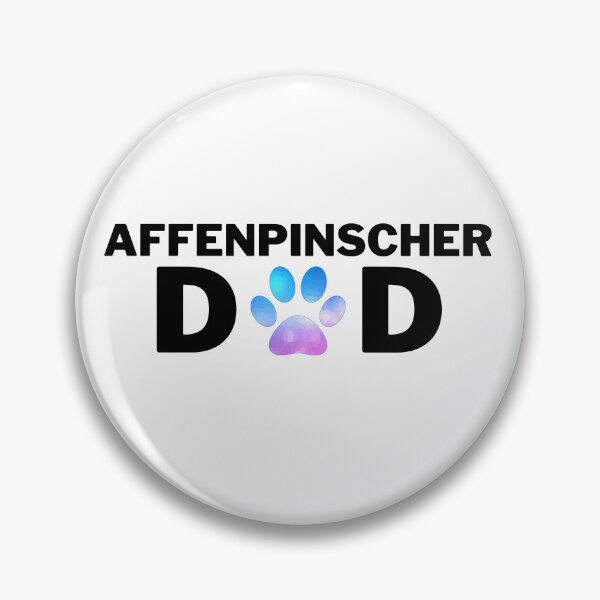 Item preview, Affenpinscher Dog Dad Art  designed and sold by TheWildFlix.