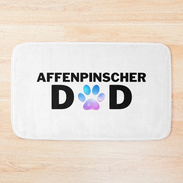 Item preview, Affenpinscher Dog Dad Art  designed and sold by TheWildFlix.