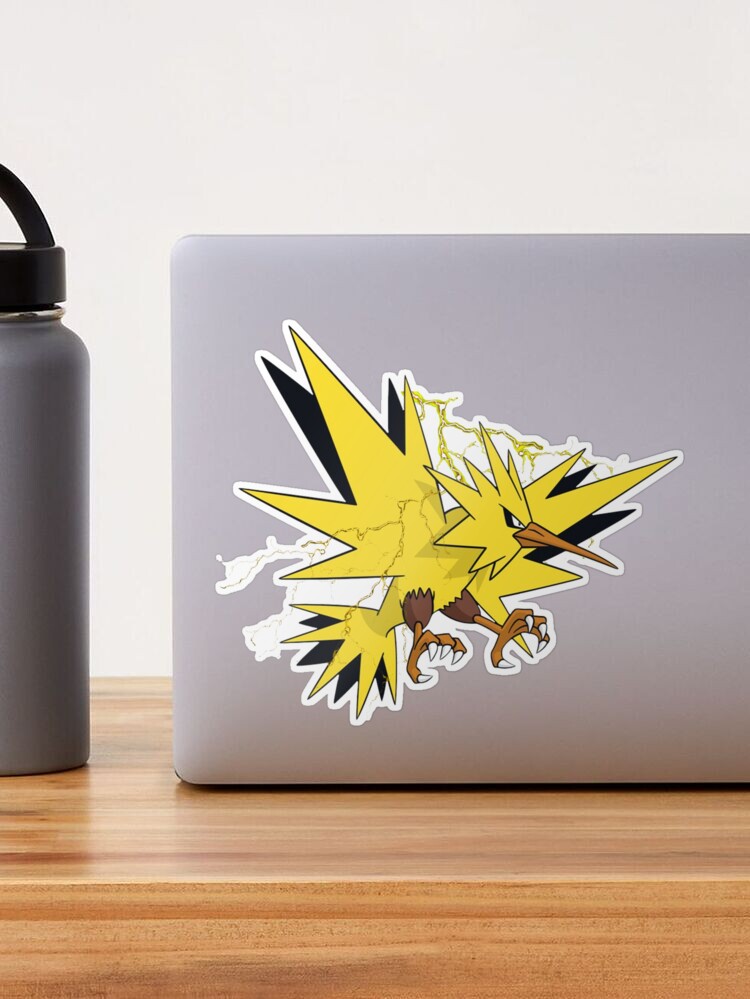 Zapdos Pokemon Stickers / Zapdos Vinyl Decal 10 Sizes -  Israel