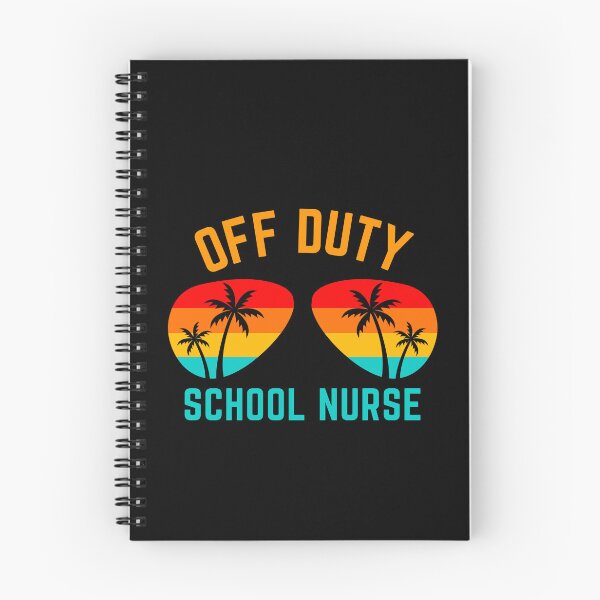 Item preview, Off Duty School Nurse Retro Nurse Quote Vintage Sunglasses Nursing Student Gifts designed and sold by PrintOfi.
