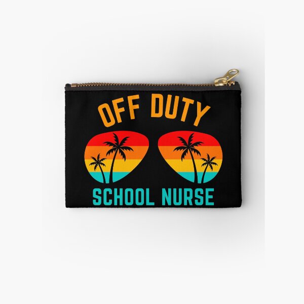 Item preview, Off Duty School Nurse Retro Nurse Quote Vintage Sunglasses Nursing Student Gifts designed and sold by PrintOfi.