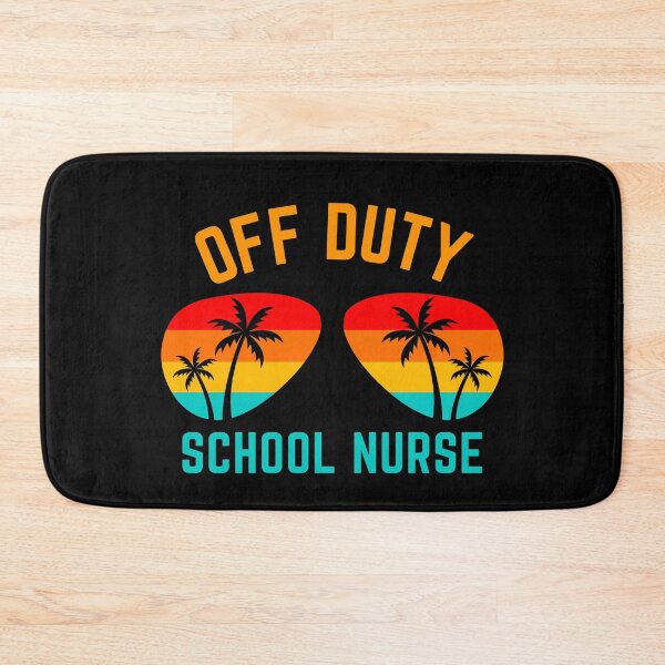 Item preview, Off Duty School Nurse Retro Nurse Quote Vintage Sunglasses Nursing Student Gifts designed and sold by PrintOfi.