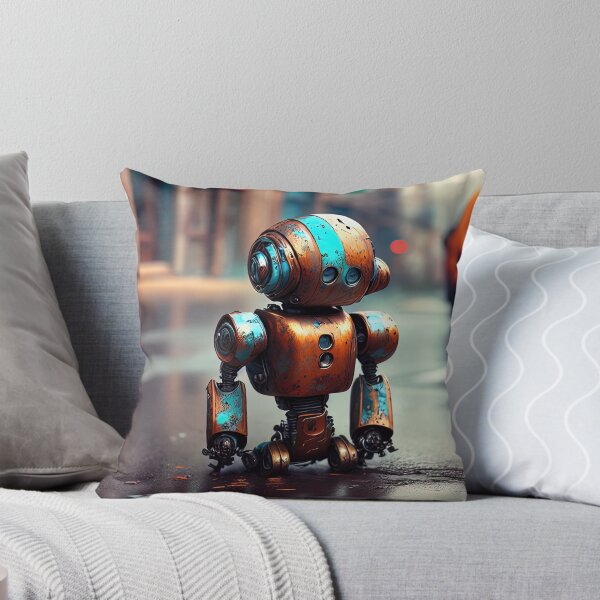 Artikelvorschau, Niedlicher und niedlicher kleiner Roboter - druckbare Kunst entworfen und verkauft von Excelsior--.