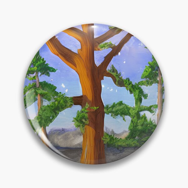 Item preview, High Sierra Redwood Tree Art designed and sold by Kroop.
