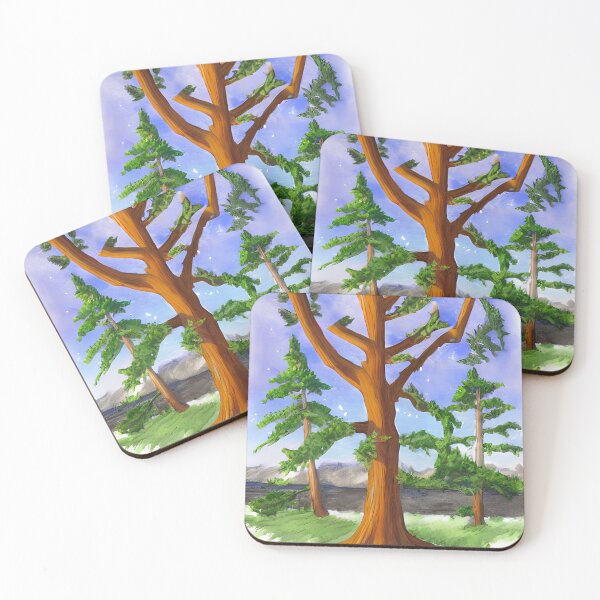 Item preview, High Sierra Redwood Tree Art designed and sold by Kroop.