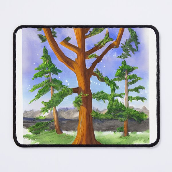 Item preview, High Sierra Redwood Tree Art designed and sold by Kroop.