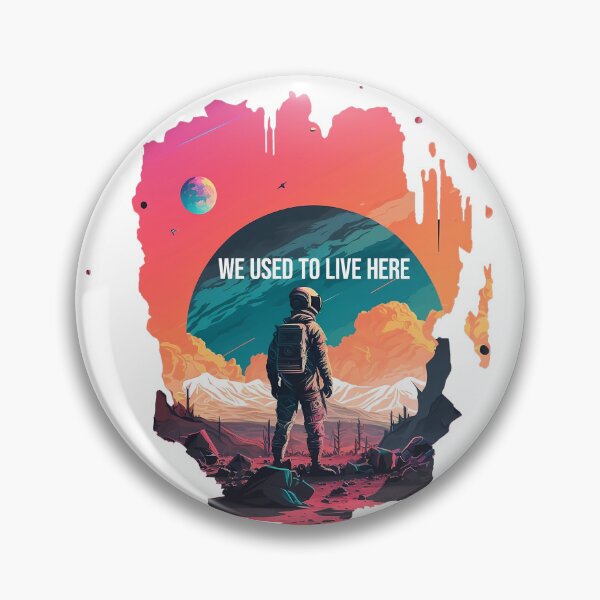 Item preview, We lived there | astronaut designed and sold by lightjourney.