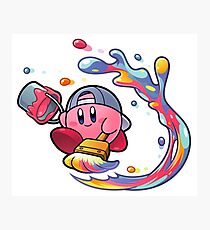 Painting Kirby Photographic Print