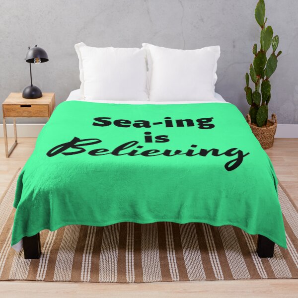 Item preview, Sea-ing is Believing - Motivational Text designed and sold by LadySquiggle.