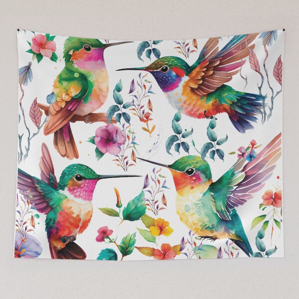 Item preview, HUMMINGBIRDS- HUMMING BIRDS designed and sold by ORIGENcreate.