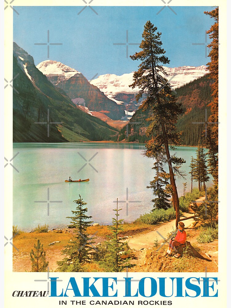  Canadian Rockies Retro Vintage Apparel - Souvenir Long