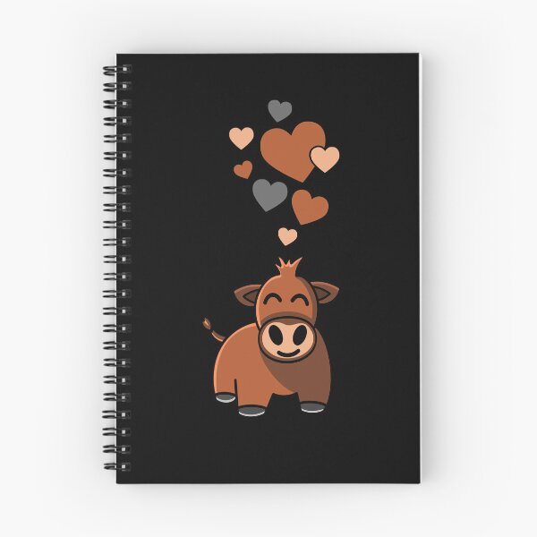 Item preview, Red Angus Cow With Hearts designed and sold by eternallygifted.