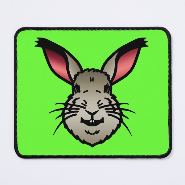Item preview, HAPPIEST RABBIT - A smiling, happy bunny rabbit designed and sold by LadySquiggle.