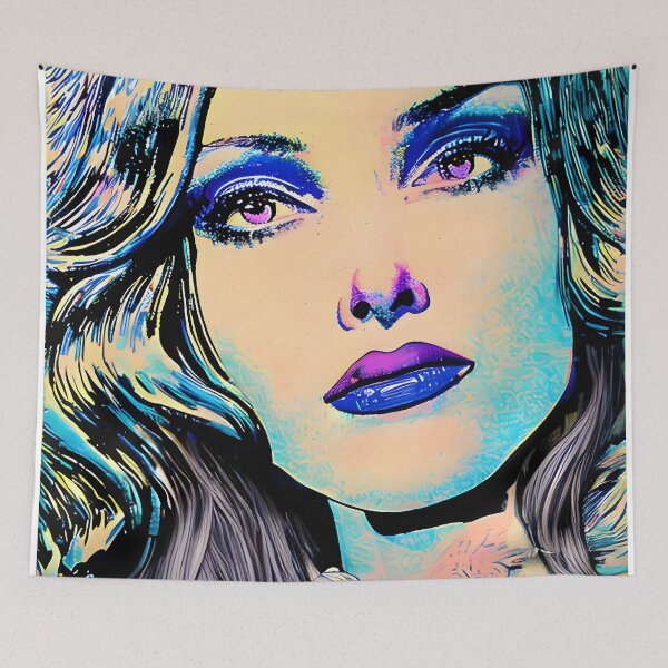 Item preview, Fantasy Portrait| Digital art | vaporwave aesthetic designed and sold by CiceroSpin.