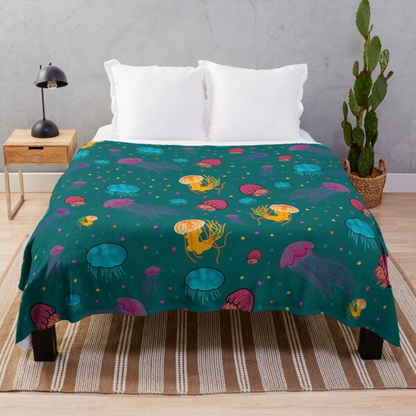 Item preview, Blue Jelly Fish designed and sold by ScienceHeartCo.
