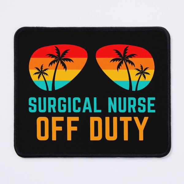 Item preview, Surgical Nurse Off Duty Retro Nurse Quote Vintage Sunglasses Nursing Student Gifts designed and sold by PrintOfi.