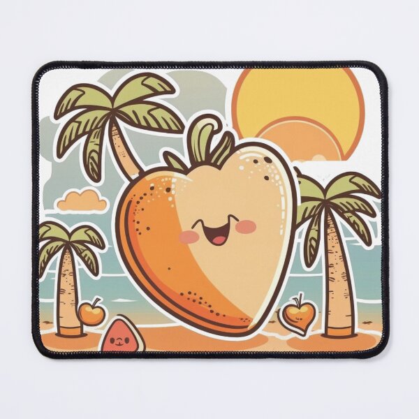 Item preview, Kawaii Papaya designed and sold by R-Digits ⭐⭐⭐⭐⭐.