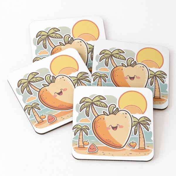 Item preview, Kawaii Papaya designed and sold by R-Digits ⭐⭐⭐⭐⭐.