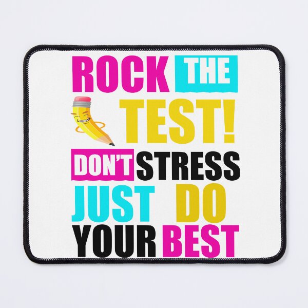 Item preview, Rock The Test Don't Stress Just Do Your Best, Funny Testing Teacher Rock The Test Teaching Student designed and sold by the--best-art.