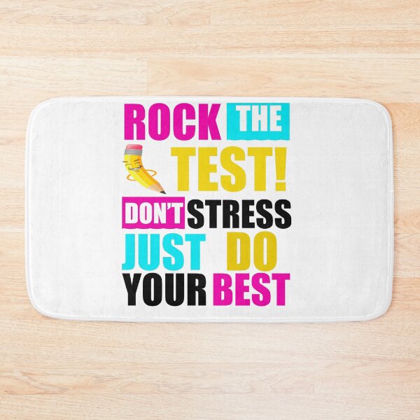 Item preview, Rock The Test Don't Stress Just Do Your Best, Funny Testing Teacher Rock The Test Teaching Student designed and sold by the--best-art.