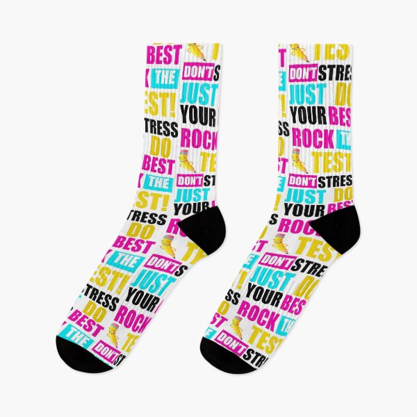 Item preview, Rock The Test Don't Stress Just Do Your Best, Funny Testing Teacher Rock The Test Teaching Student designed and sold by the--best-art.