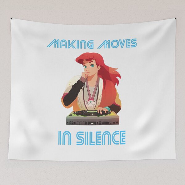 Item preview, Mermaid Local DJ Influencer designed and sold by Tea Moth Art.