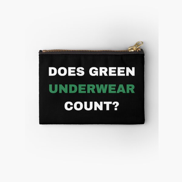 Artikelvorschau, Zählt grüne Unterwäsche lustige St. Paddys entworfen und verkauft von Eccentric-Shop.
