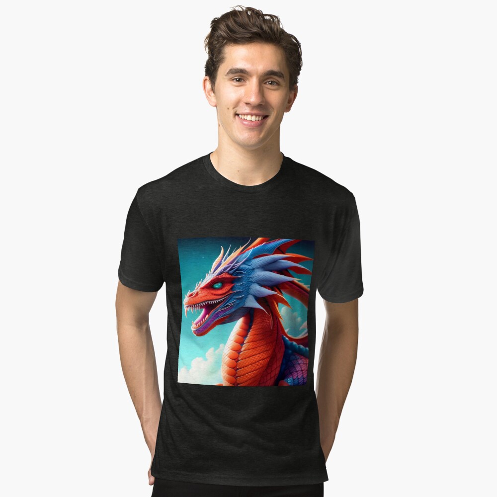 Item preview, Tri-blend T-Shirt designed and sold by dragynrain.