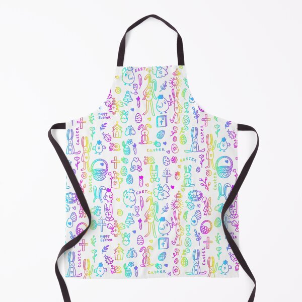 Item preview, happy Easter Bunny ombre rainbow designed and sold by Gossip Rag.