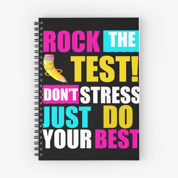 Item preview, Rock The Test Don't Stress Just Do Your Best, Funny Testing Teacher Rock The Test Teaching Student designed and sold by the--best-art.