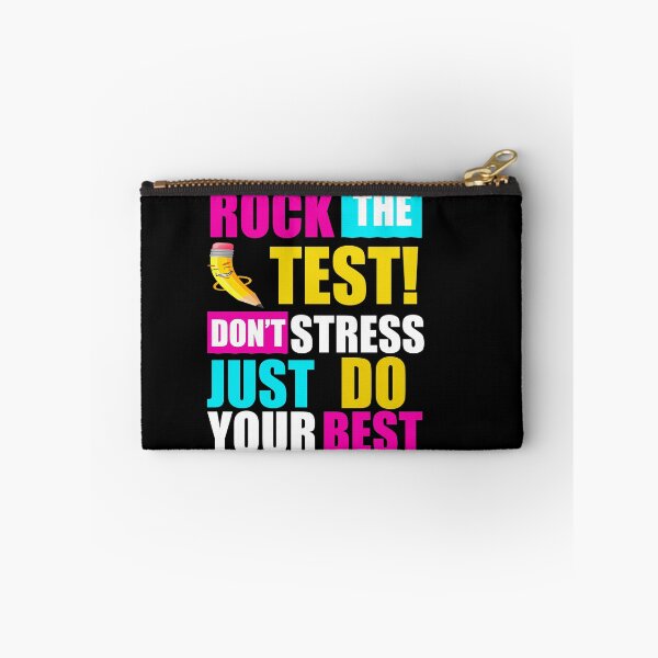 Item preview, Rock The Test Don't Stress Just Do Your Best, Funny Testing Teacher Rock The Test Teaching Student designed and sold by the--best-art.