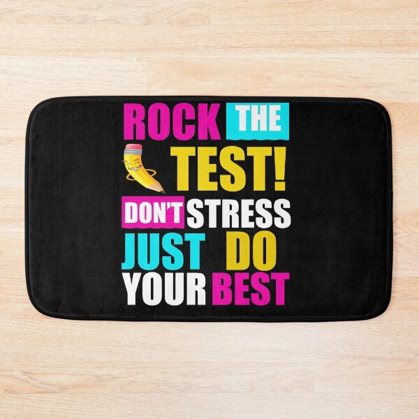 Item preview, Rock The Test Don't Stress Just Do Your Best, Funny Testing Teacher Rock The Test Teaching Student designed and sold by the--best-art.