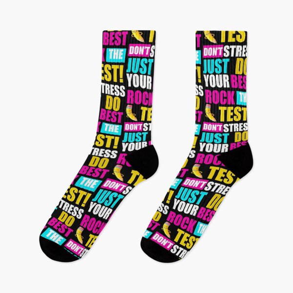 Item preview, Rock The Test Don't Stress Just Do Your Best, Funny Testing Teacher Rock The Test Teaching Student designed and sold by the--best-art.