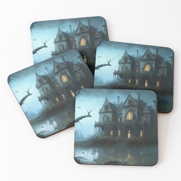 Item preview, Spooky Haunted House designed and sold by NevermoreFalls.