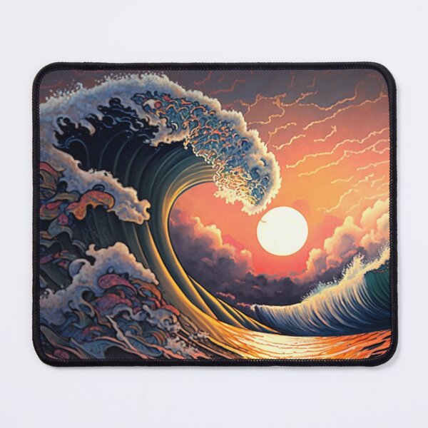 Item preview, Raging Water Sunset designed and sold by GenerationGems.